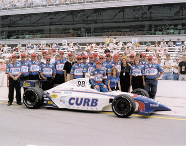 Auto Racing Luyendyk on Mike Curb   Indy Racing