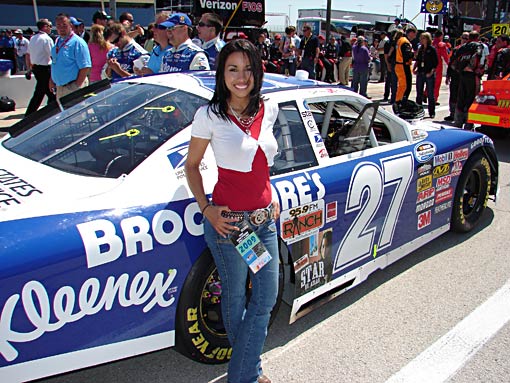 Star De Azlan at Texas Motor Speedway - April 2009