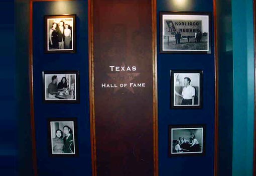 Texas  Music Hall of Fame Pics